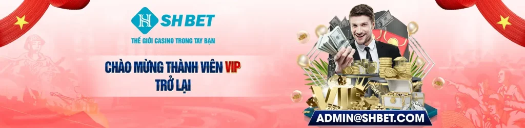 chào mừng vip quay trở lại
